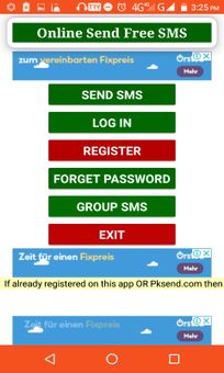 Online Send Free SMS screenshot 4