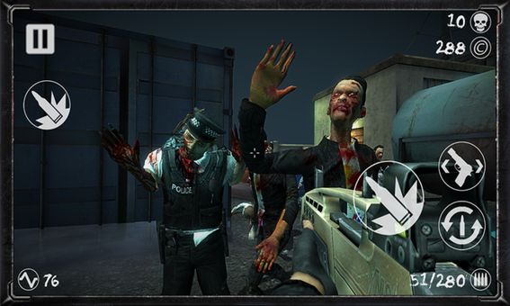 FPS 3D Zombie Hunter Fire screenshot 2