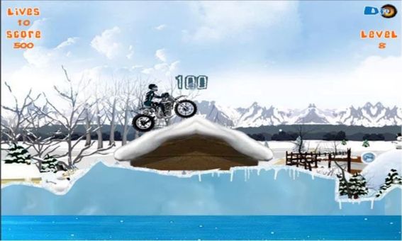 Winnter Bike Racing screenshot 1