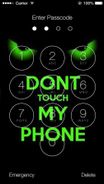 Don't Touch Lock Screen Screenshot