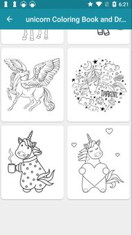 Unicorn Coloring Book screenshot 1
