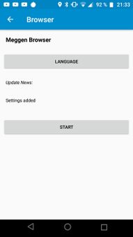 Meggen-Browser screenshot 2