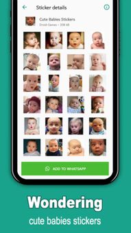 Cute Babies Stickers screenshot 4
