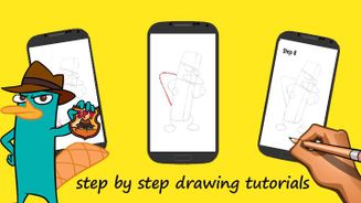 how to draw perry the platypus Screenshot