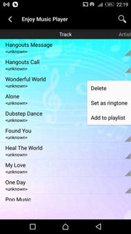 Enjoy Music Player screenshot 2