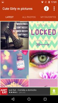 Cute Girly m pictures screenshot 1