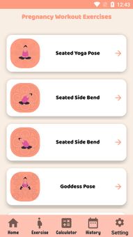 Pregnancy Workout Exercises At Home screenshot 4