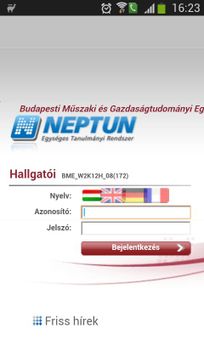 BME Neptun screenshot 5