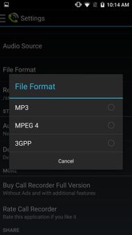 MP3 Call Recorder screenshot 4