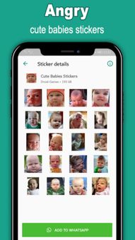 Cute Babies Stickers screenshot 5
