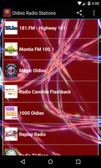 Oldies Radio Stations Free screenshot 2