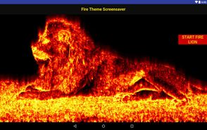 Fire LiveWallpaper Theme Screenshot