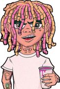 Lil Pump Wallpaper Cartoon HD Screenshot