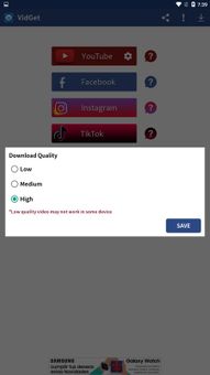 VidGet - Youtube Facebook , Insta ,TikTok Video Do screenshot 3
