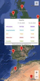 Covid-19 screenshot 3