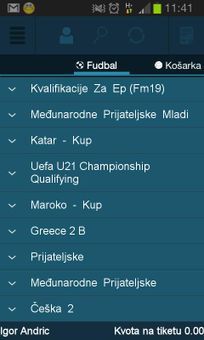 MozzartBET screenshot 1