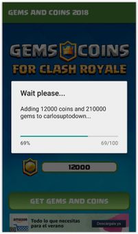 Gems & Coins for Clash Royale 2019 screenshot 5