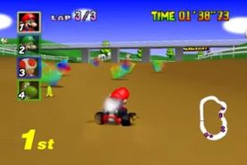 Mariokart 64 Walkthrough Screenshot