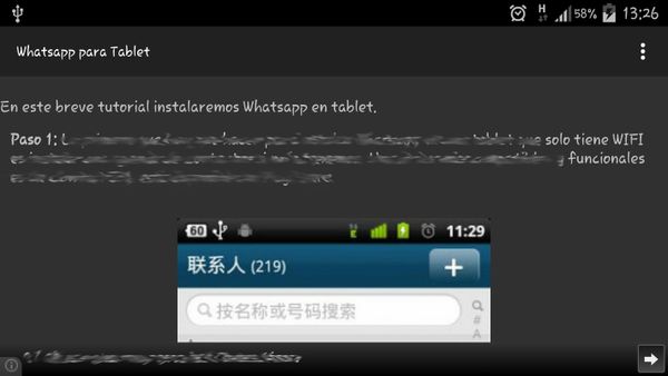 Whatsapp para Tablet screenshot 4