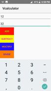 Vcalculator Screenshot