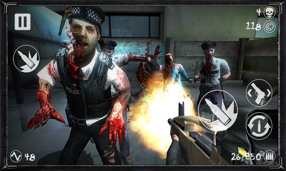 FPS 3D Zombie Hunter Fire screenshot 4