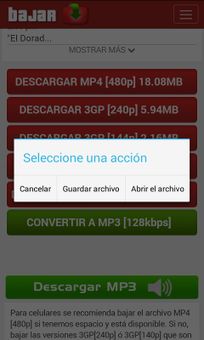 MociTube screenshot 3