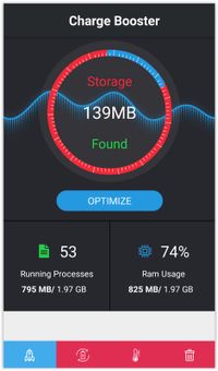 battery safe + ccleaner+cool phone screenshot 1