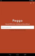 Peggo - YouTube to MP3 Converter Screenshot