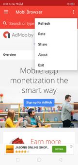 Mobi Browser screenshot 4