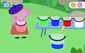 Peppa kids mini games Screenshot