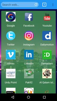 Blue Browser screenshot 1