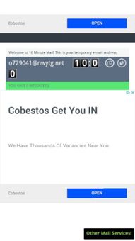 10 Minute Mail screenshot 5
