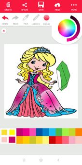 Coloring Strawberry Shortcake Games screenshot 7