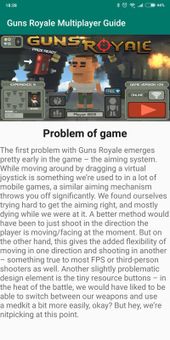 Guns Royale Multiplayer Guide screenshot 1