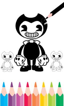 Bendy Coloring book screenshot 6