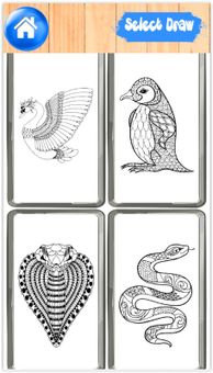 Animal Mandala Coloring Book screenshot 5