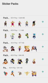 Dragon Ball Stickers - WAStickerApps screenshot 4
