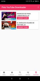 Flvto YouTube Downloader screenshot 2
