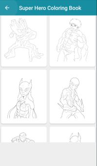 Super hero Coloring Pages screenshot 5