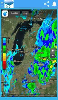 Radar meteorologico y seguimiento de tormentas screenshot 3
