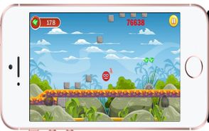 لعبة مغامرات الكرة الحمراء Red ball adventure Game Screenshot