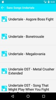 Sans Songs Undertale screenshot 2