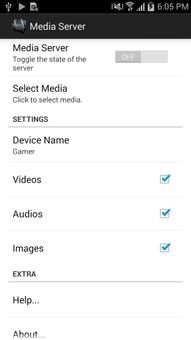 UPnP/DLNA Media Server screenshot 1