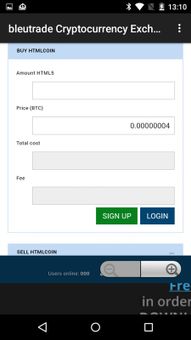 bleutrade screenshot 3