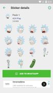 Rick & Morty Stickers Screenshot