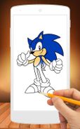 How To Draw Sonic The Hedgehog Screenshot