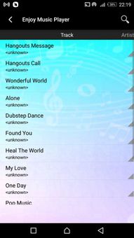 Enjoy Music Player screenshot 1