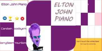 Elton John Piano Tiles Screenshot