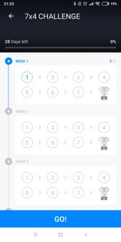 7 Minutes Home Workout No Equipment screenshot 3