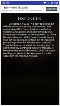 Pes 2019 pro evolution soccer guide screenshot 4